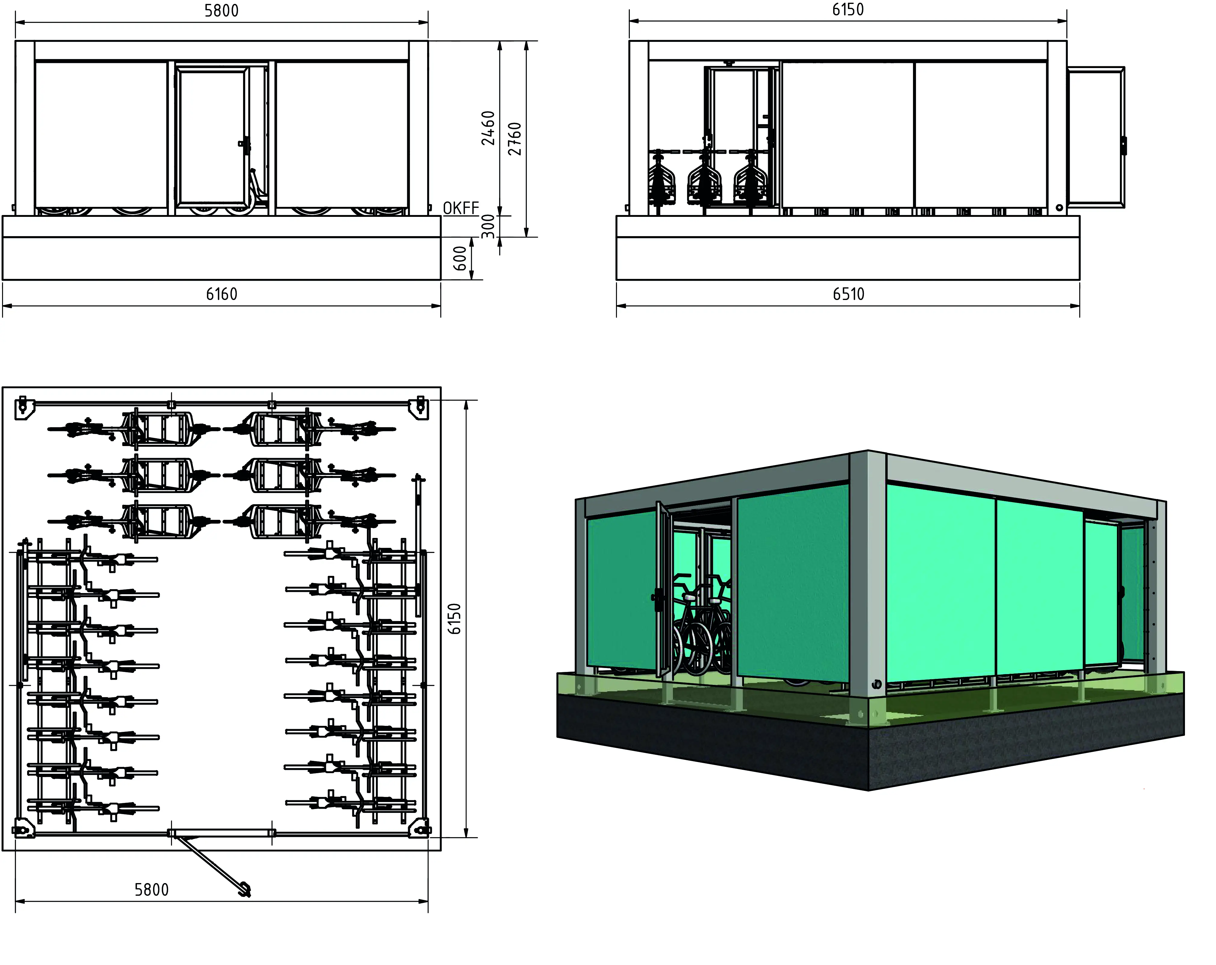 KUBUS 580 mit Basic Plus 50 große Konfiguration